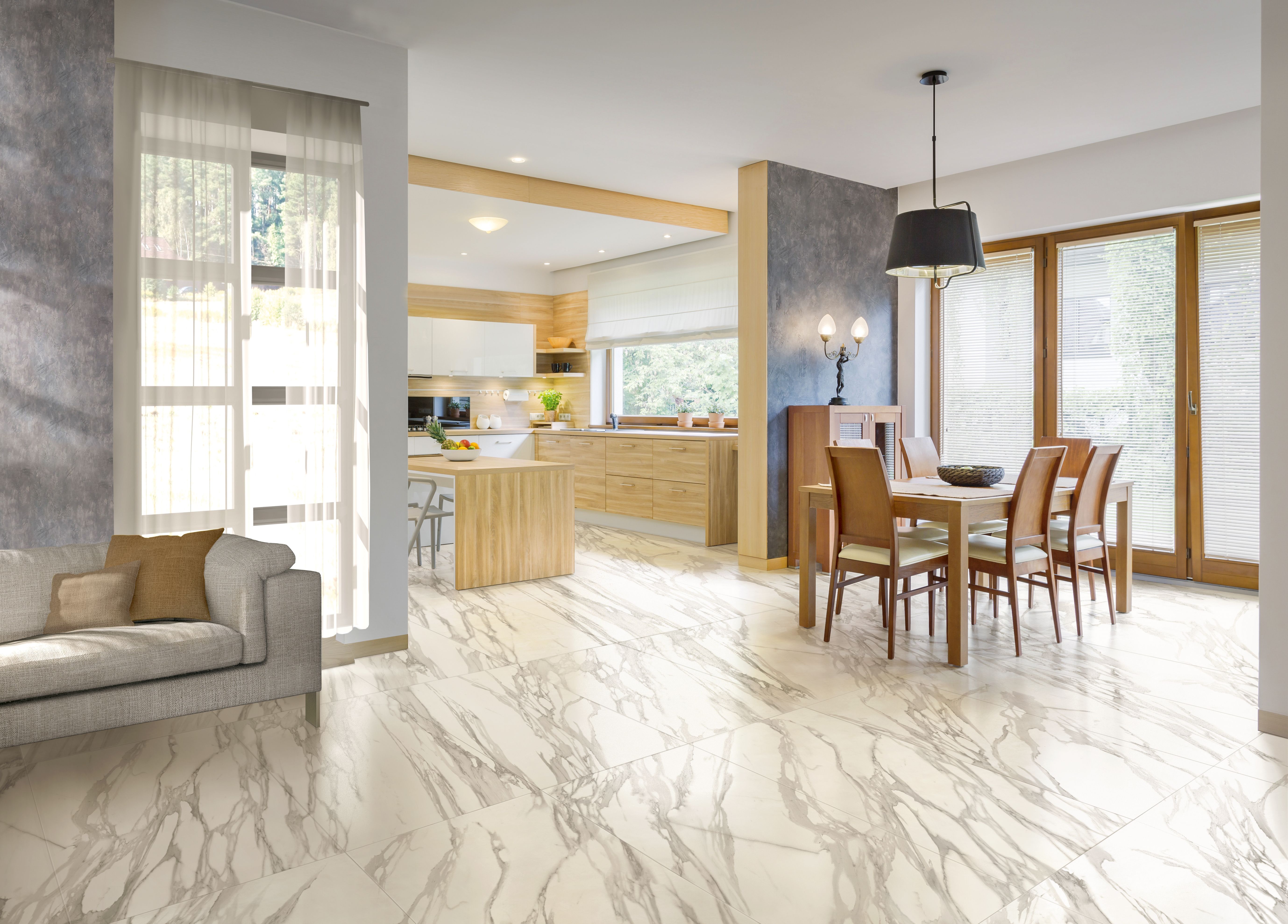 Плитка керамогранит Граните Идальго Калакатта Шампань легкое лаппатирование