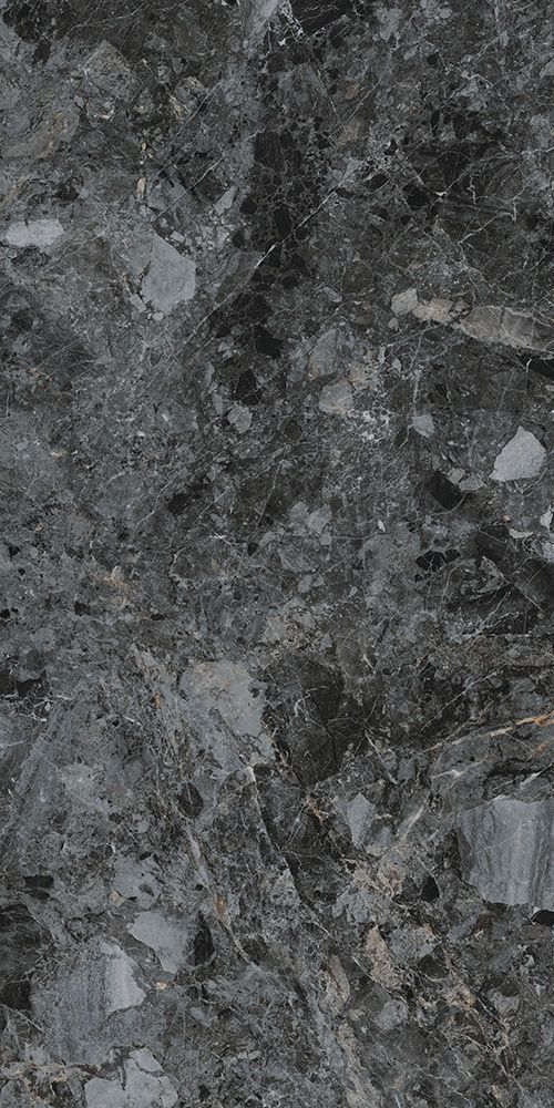 Плитка керамогранит Витра MarbleSystem Бреча Черный лаппатированный