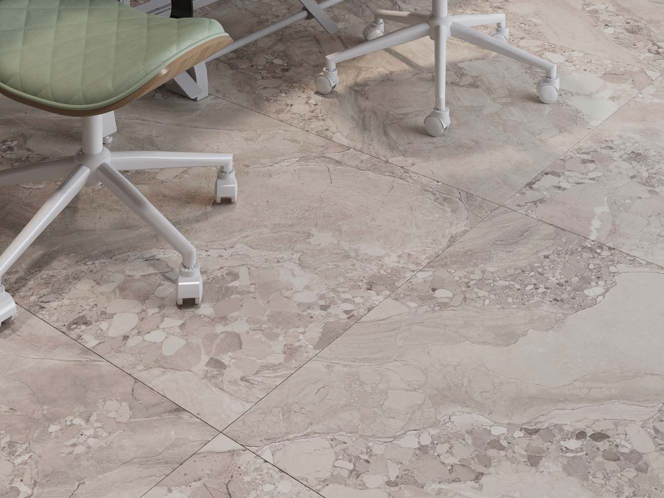 Плитка керамогранит Аметис Oceanmist OM01 Серый полированный