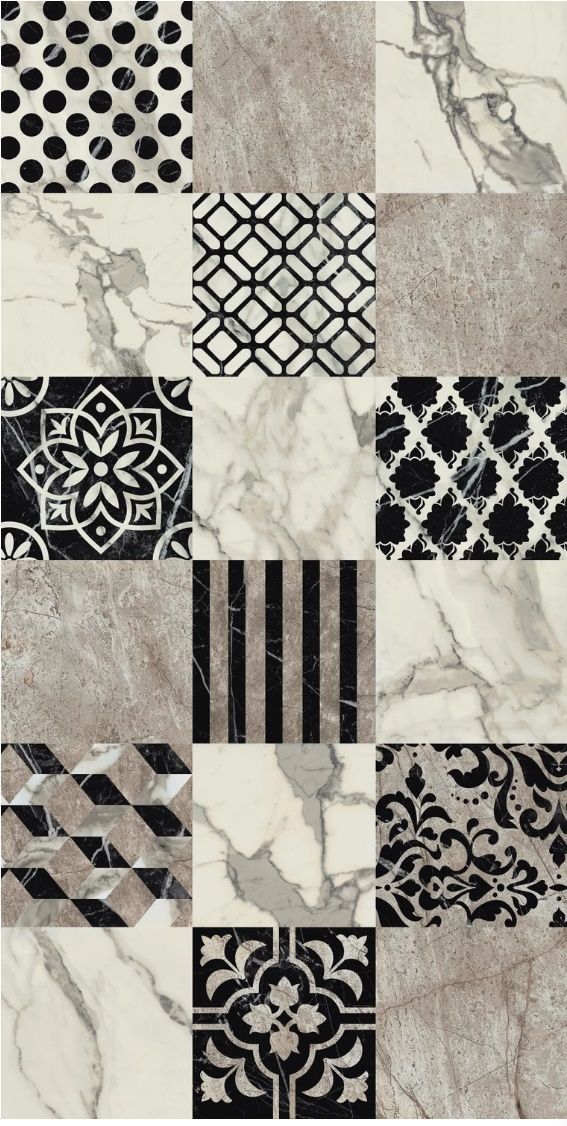 Плитка керамогранит Атлас Конкорд Empire Cementine Dark лаппатированный